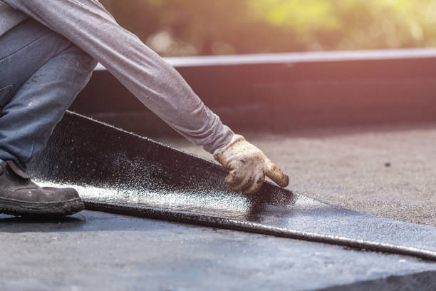 Professional Waterproofing technician working in Lyons, NJ